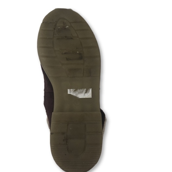 TOPSHOP Suede Fleece Lined Ankle Chukka Boots - Picture 6 of 7